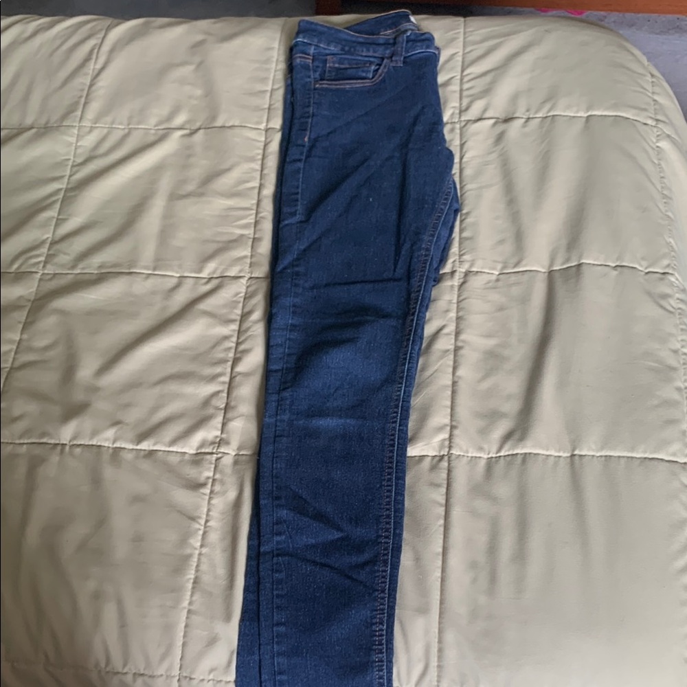 Dark Blue Denim Jeans